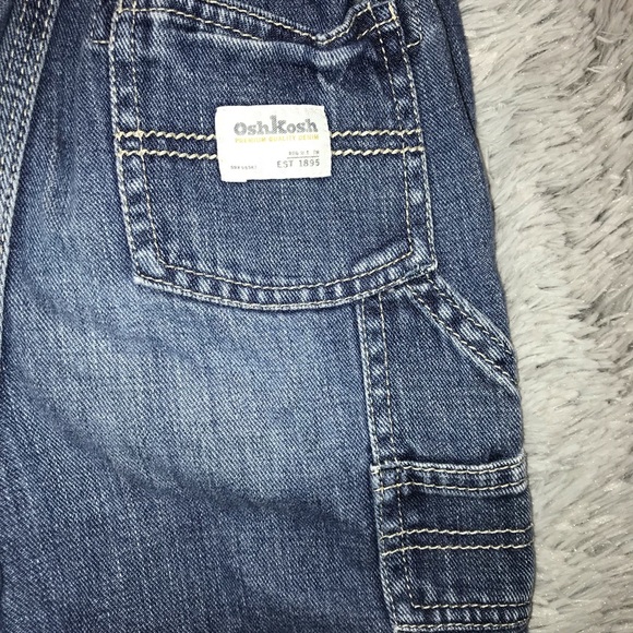 OSH KOSH B’GOSH PAINTER PANT JEANS SIZE 2 TODDLER - Picture 4 of 9